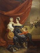 George Dawe Charlotte of Prussia with children oil painting picture wholesale